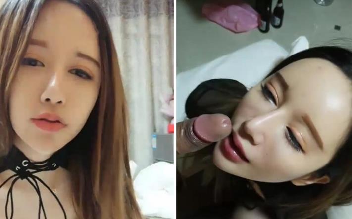 無水印高顔值長發妹子情趣裝黑絲自慰誘惑給炮友舔弄口交扣逼搞完再用道具震動掰穴呻吟嬌喘非常誘人